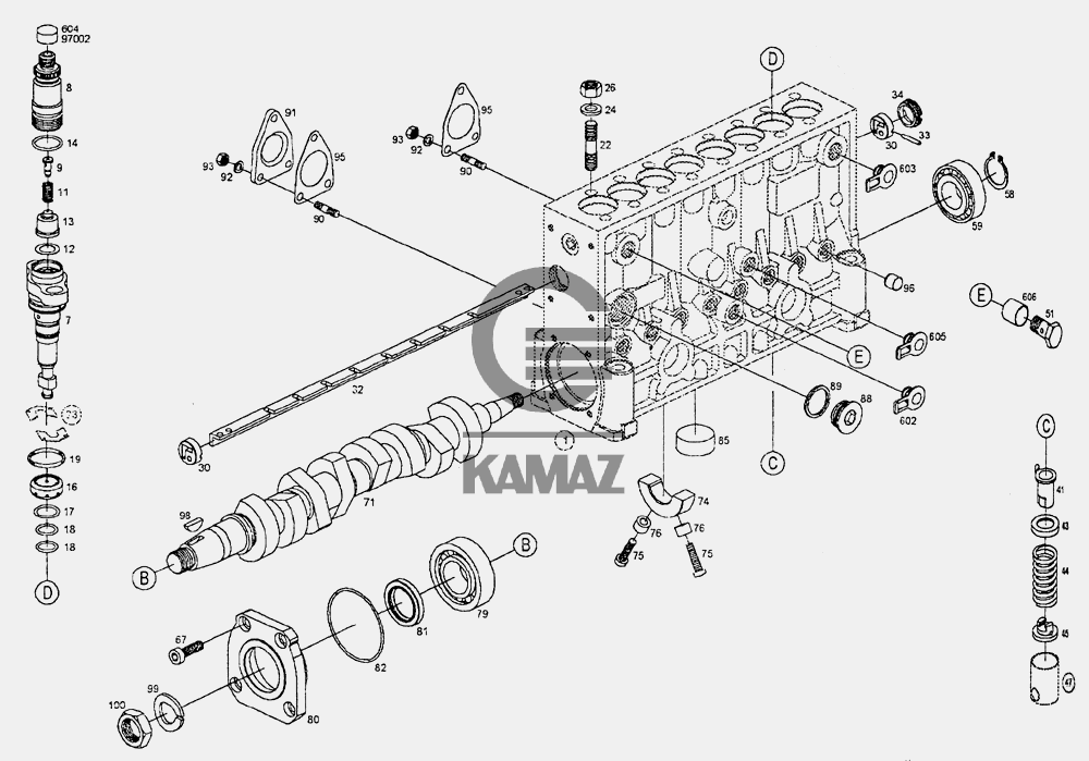 Насос топливоподкачивающий камаз